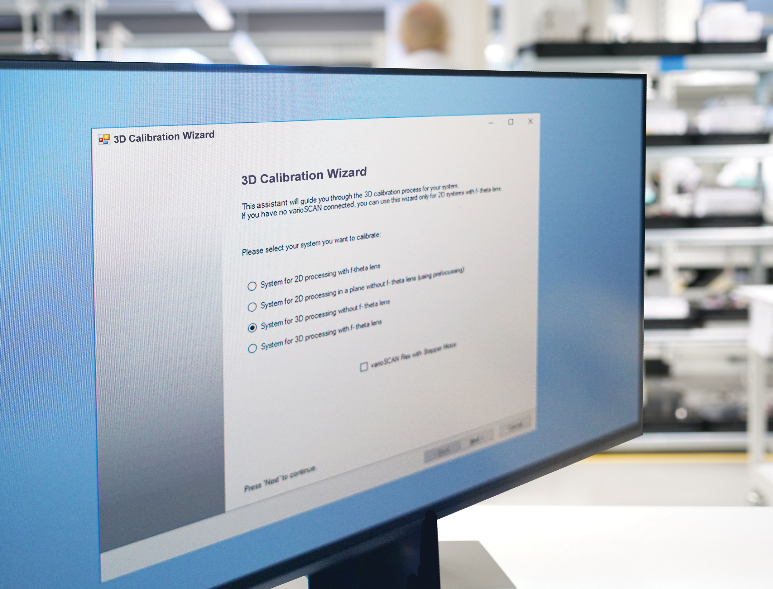 3D Calibration Wizard Software SCANLAB