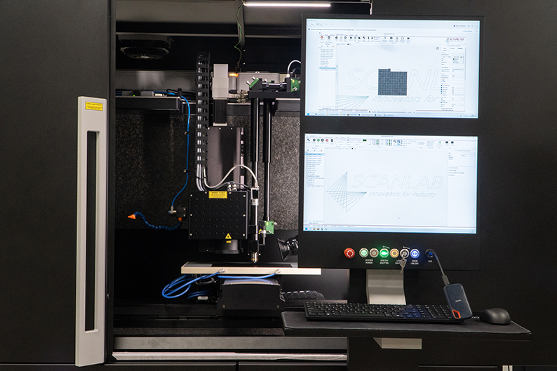 SCANmotionStudio machine setup