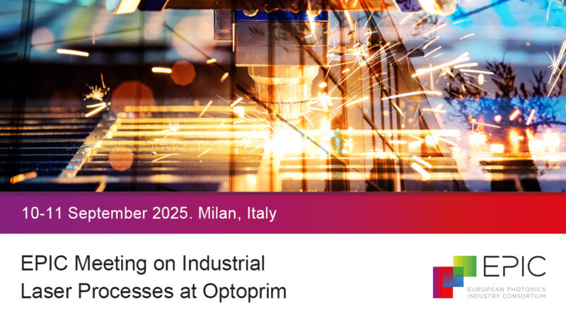 Logo EPIC Meeting on Industrial Laser Processes at Optoprim