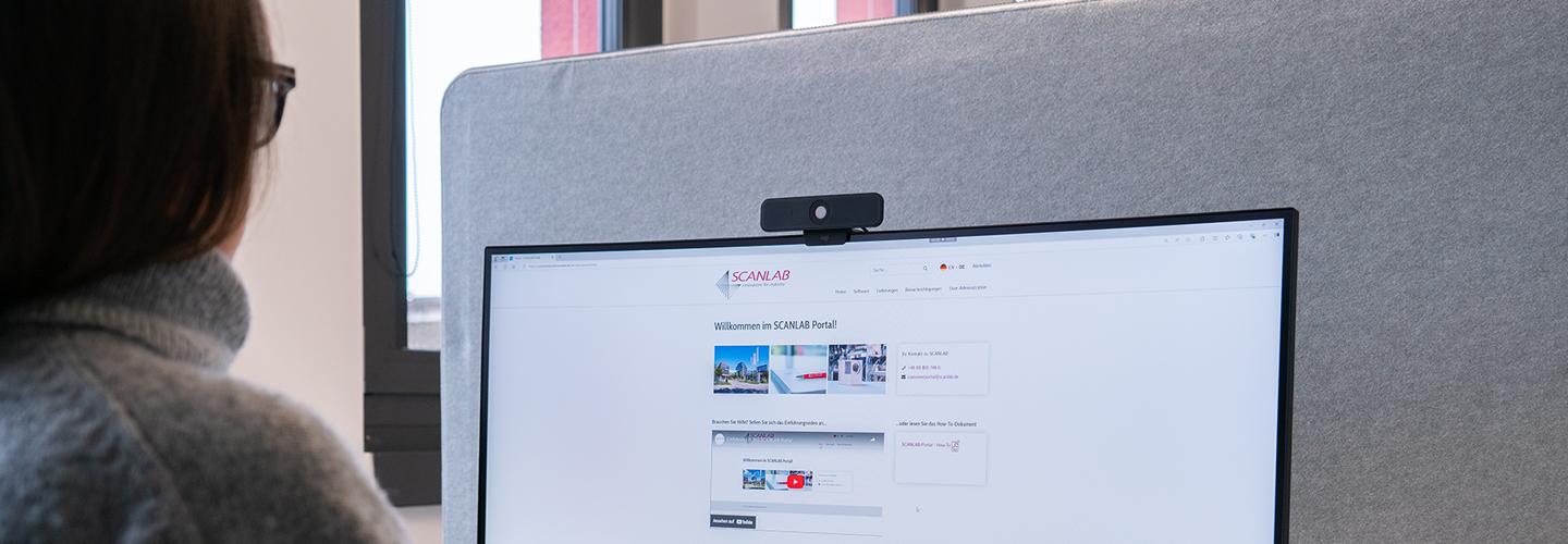 SCANLAB Portal Access