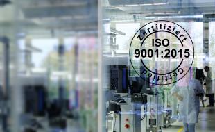 DIN EN ISO 9001:2015 certification